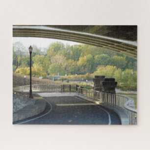 Promenez-vous dans le puzzle du parc