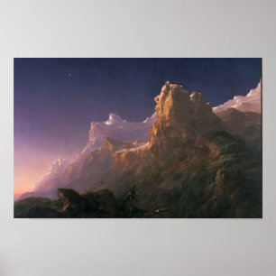 Prometheus Bound - Thomas Cole Print Poster