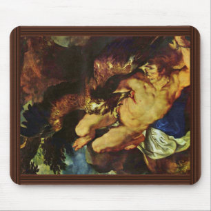 PROMETHEUS gesprungen von Rubens Peter Paul Mousepad