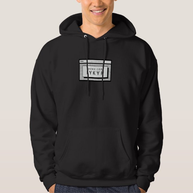 Promo-Code IYKYK Lustiger Witz Hoodie (Vorderseite)