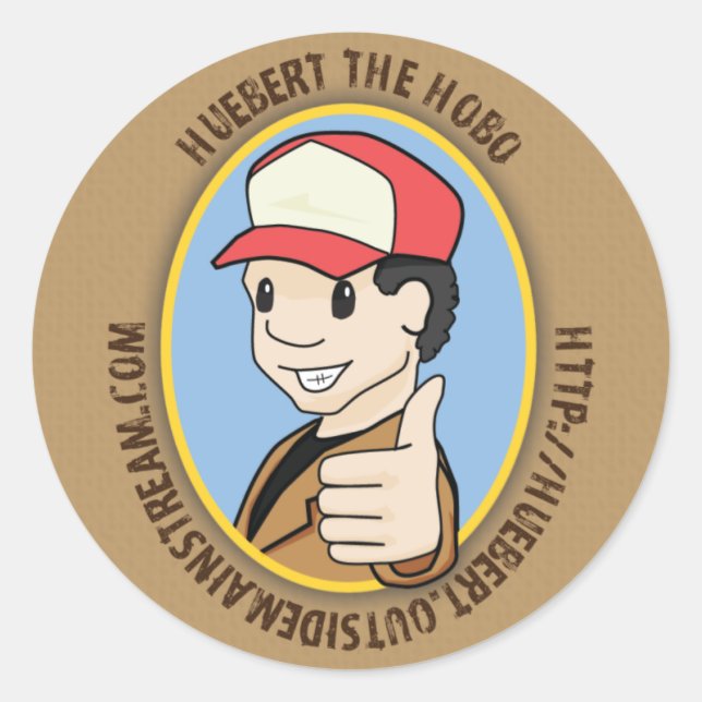 Promote Huebert Sticker (Vorderseite)