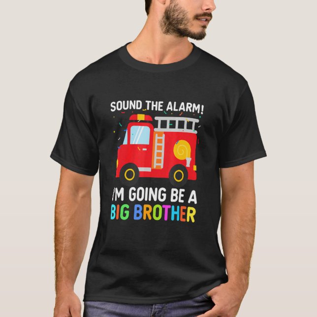 Promoted To Big Brother 2023 Boys Sibling Outfits  T-Shirt (Vorderseite)