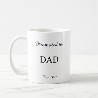 Promoted To Dad Mug – New Dad Gift Coffee Cup Kaffeetasse