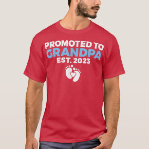 Promoted to Grandpa Est T-Shirt