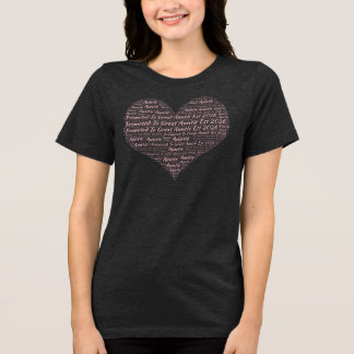 Promoted to Great Auntie Est 2026, Gift for Aunt Tri-Blend Shirt