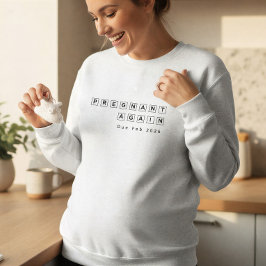 Promoted to Mommy of Two | Mom Sweatshirt 