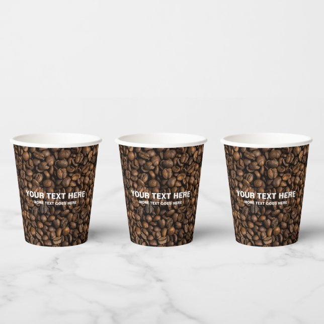 Promotion Coffee Boans Laden Sie hier das Firmenlo Pappbecher (Multi)