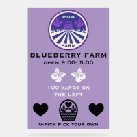 Promotion U-Pick Blueberry Farm