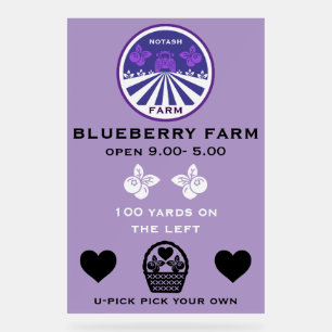 Promotion U-Pick Blueberry Farm