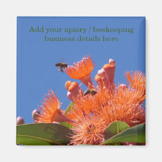 PROMOTIONAL FRIDGE MAGNET FOR APIARIST BEEKEEPER