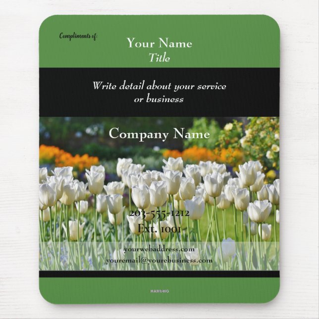 Promotional Mouse Pad You Customize - HAMbyWG   Mousepad (Vorne)