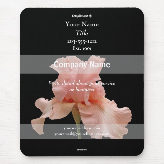 Promotional Mousepad Iris - HAMbyWG (Vorne)