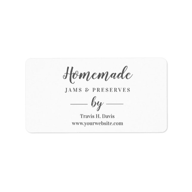 Promotional Small Honey Business  Adressaufkleber (Vorne)