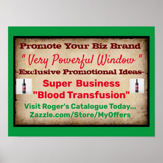 #PromotionalPoster Poster (Vorne)