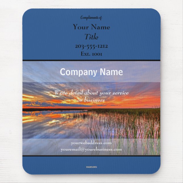 Promotioneller Mousepad-See - HAMbyWG Mousepad (Vorne)