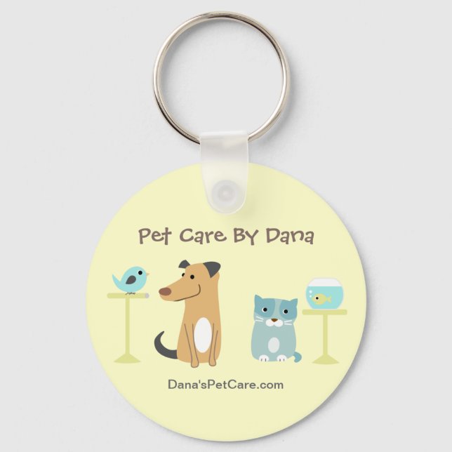 Promotionkeyring von Pet Sitter Schlüsselanhänger (Vorderseite)