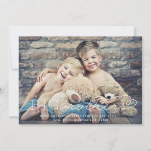 Promotions Big Brothers Photo Pregnancy Faire-part