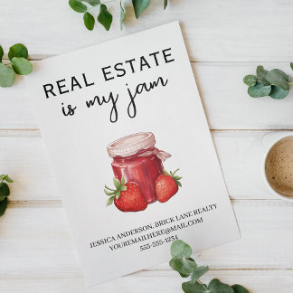 Promotions Real Anwesen ist mein Jam Realty Postkarte
