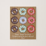 Promposal Donuts Prom Tanz<br><div class="desc">Niedliche und sonderbare Art,  jemanden zum Prom-Tanz fragen. Spaß suchen Donuts mit cleverer Nachricht: "Donut You Know". Nachrichten können in eigenen Text geändert werden. Mit Monogramm mit Namen,  um eine Erinnerung an den Schultanz zu schaffen. Spaß für Freund,  Freundin und die besten Freunde.</div>