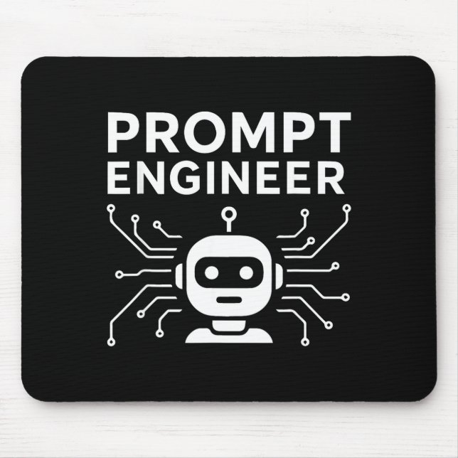 Prompt Engineer Bekleidung Lustiger Ai Tech Humor  Mousepad (Vorne)