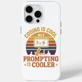 Prompting Beats Coding iPhone Case | Tech Humor