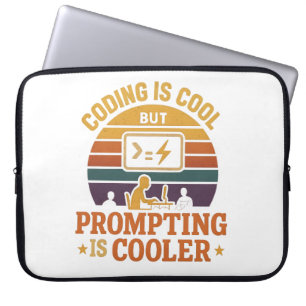 Prompting Kühlerhülle   Tech Humor Laptopschutzhülle