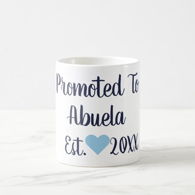 Promu À Abuela Navy & Blue Mug (Centre)