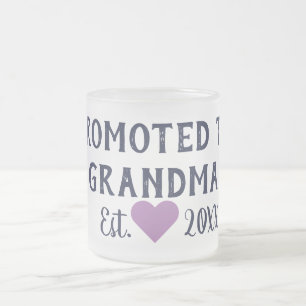 Promu À Grand-Mère Marine & Mug Violet