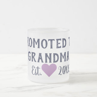 Promu À Grand-Mère Marine & Mug Violet