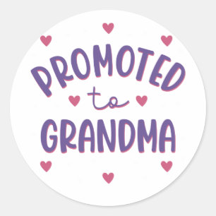 Promu À Grand-Mère Sticker
