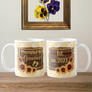 Promu À Grand-Mère Tournesol Mug