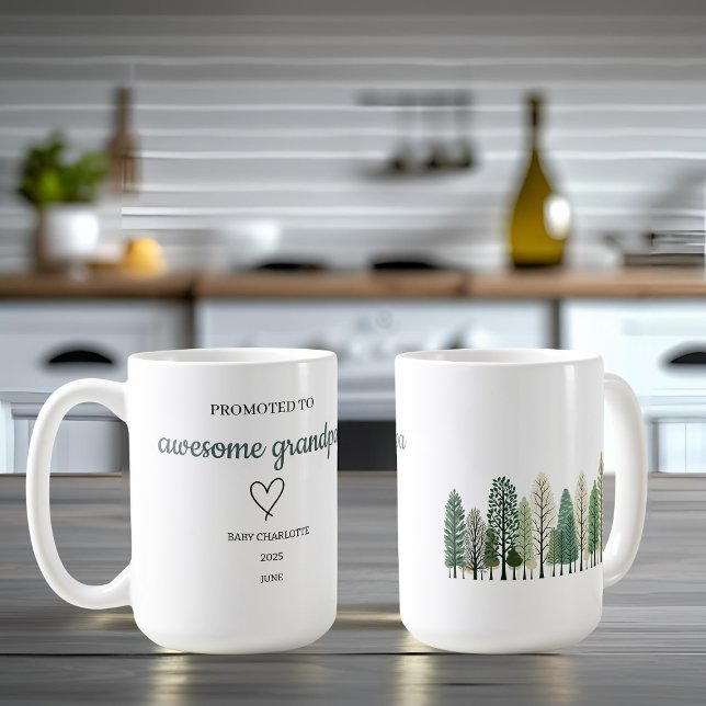 Promu à grand-père fantastique Mug personnalisé (Créateur téléchargé)