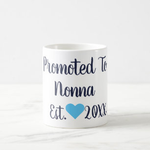 Promu À Nonna Navy Et Bright Blue Mug