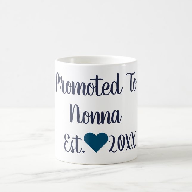Promu À Nonna Navy Mug (Centre)