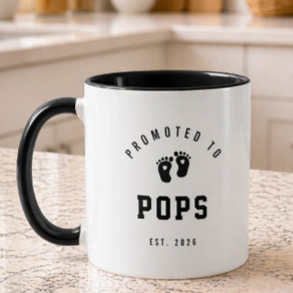 Promu dans la Tasse Nouveau Grand-Père de Papa