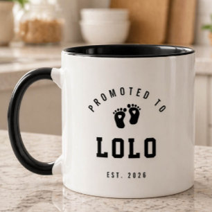 Promu vers Lolo Nouveau Mug Grand-Père