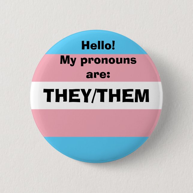 Pronomen Button (Vorderseite)