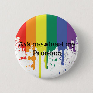 Pronomen-Knopf Button