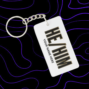 Pronononounes Il Lui Noir et Or