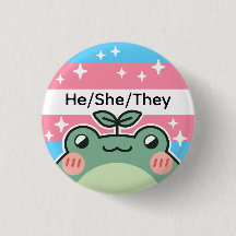 Pronoun Transgender-Flag-Frosch