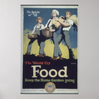 Propaganda für den Bauer Vintager Lebensmittel im