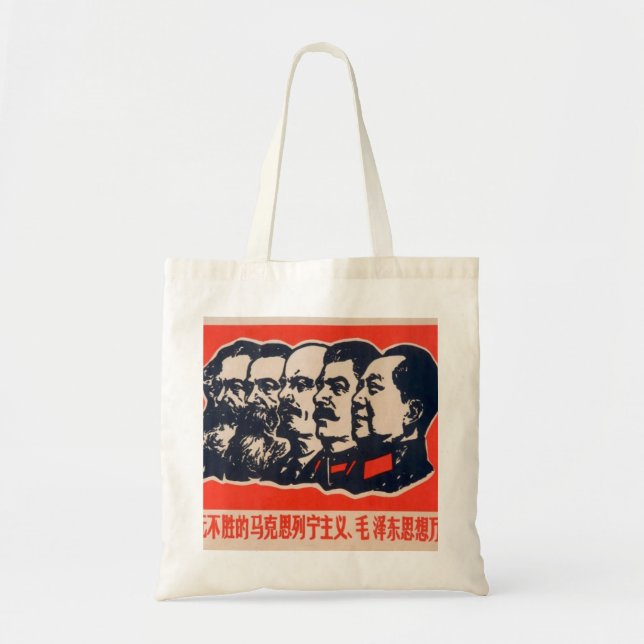 Propagandavorsitzender der Kommunisten Mao Stalin Tragetasche (Vorne)