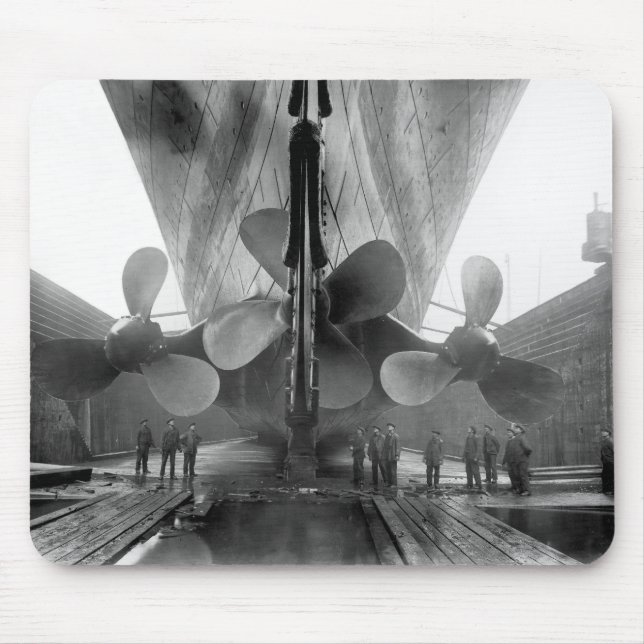Propeller der Titanic Mousepad (Vorne)