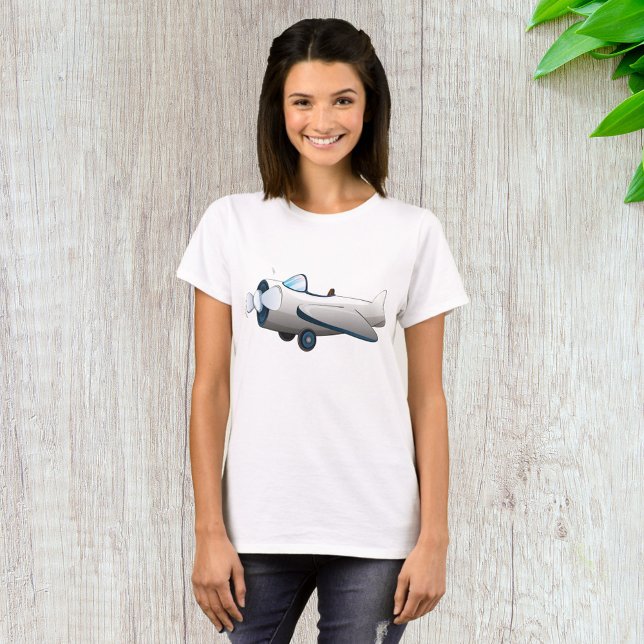 Propeller-Flugzeug T-Shirt (Von Creator hochgeladen)