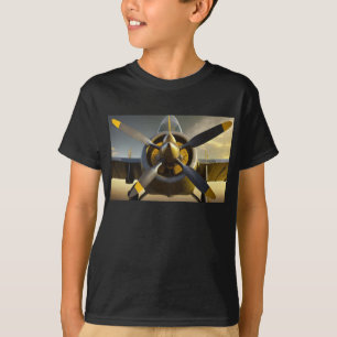 Propeller für das Spitfire-Flugzeug des Zweiten We T-Shirt