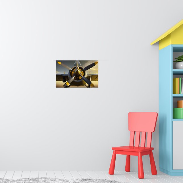 Propeller für Spitfire-Flugzeuge Poster (Kinderzimmer 1)