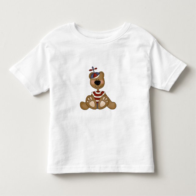 Propeller Hat Boy Bären Tshirts und Geschenke (Vorderseite)