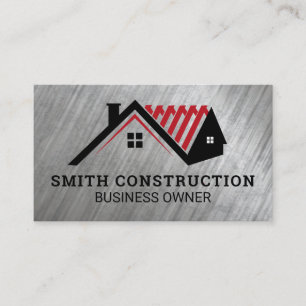 Property Construction Logo Generalunternehmer Visitenkarte