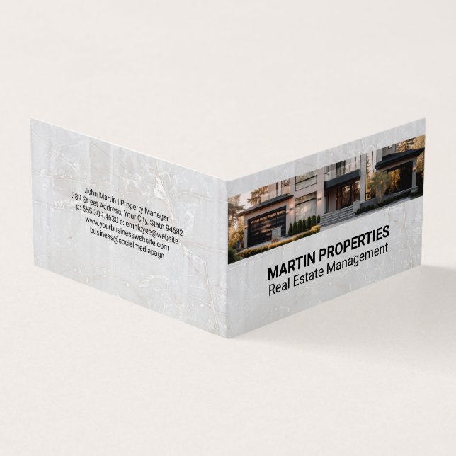 Property Management | Investment Rentals Visitenkarten (Vorderseite)