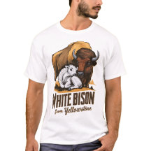 PROPHECKKALF VON WHITE BABY BISON AUS YELLOWSTONE 